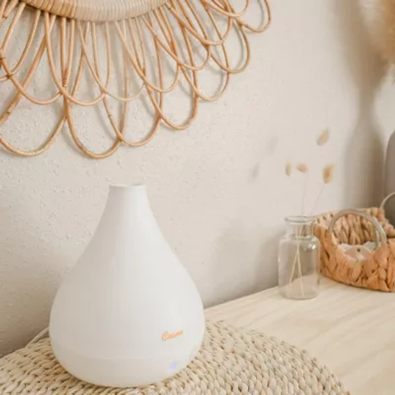 Crane 2-In-1 Personal 0.35 Gallon Ultrasonic Cool Mist Humidifier & Aroma Diffuser