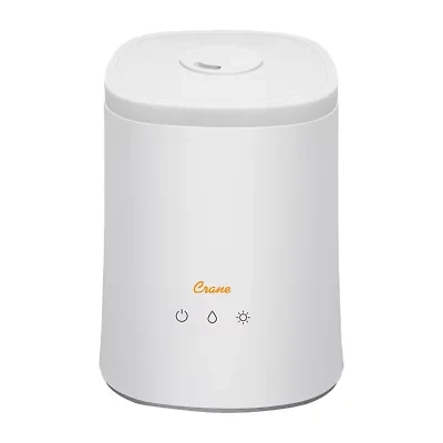 Crane 2-In-1 1.2 Gallon Ultrasonic Cool Mist Humidifier & Aroma Diffuser