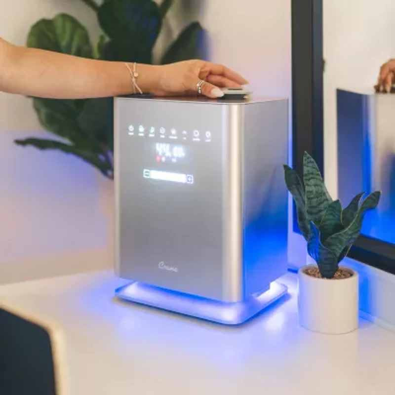 Crane 1.2 Gallon Ultrasonic Warm & Cool Mist Humidifier w/ Remote