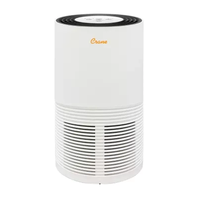 Crane True HEPA Air Purifier With Germicidal UV Light, 300 Sq Ft. Coverage, Premium
