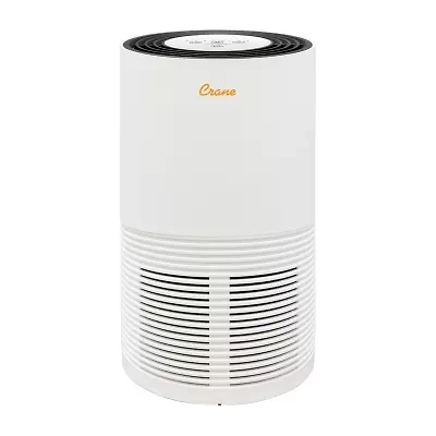 Crane True HEPA Air Purifier With Germicidal UV Light, 300 Sq Ft. Coverage, Premium
