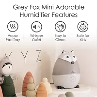 Crane Mini 0.5 Gallon Ultrasonic Cool Mist Humidifier - Fox