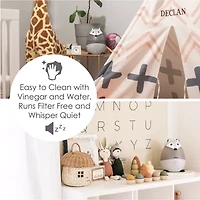 Crane Mini 0.5 Gallon Ultrasonic Cool Mist Humidifier - Fox