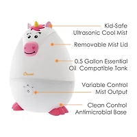 Crane Mini 0.5 Gallon Ultrasonic Cool Mist Humidifier - Unicorn