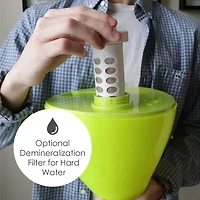 Crane Drop 1 Gallon Ultrasonic Cool Mist Humidifier - Green