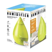 Crane Drop 1 Gallon Ultrasonic Cool Mist Humidifier - Green