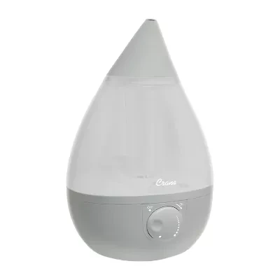Crane Drop 1 Gallon Ultrasonic Cool Mist Humidifier