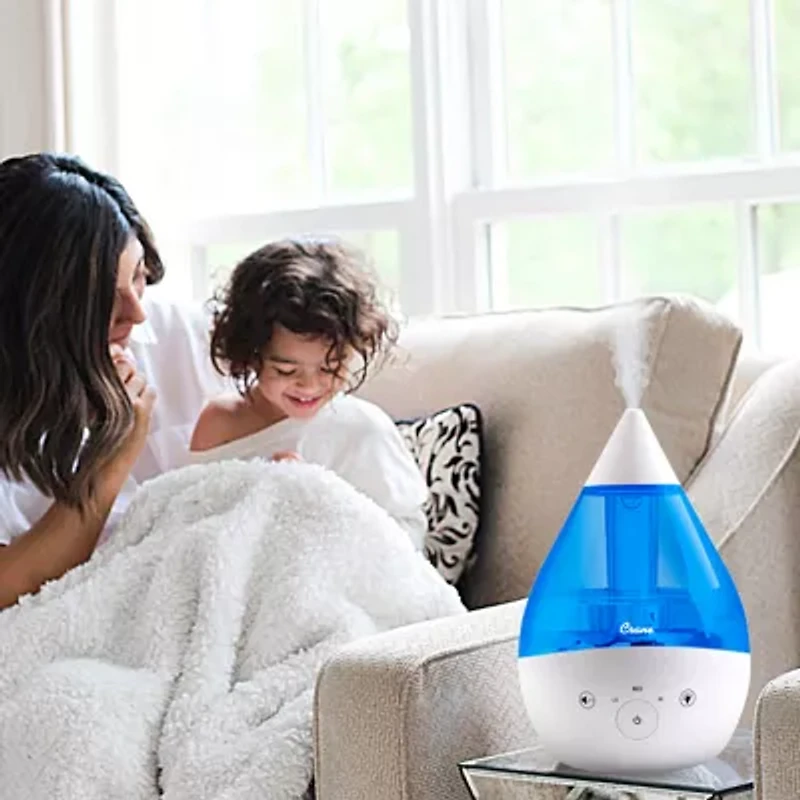Crane 4-In-1 Top Fill 1 Gallon Cool Mist Humidifier with Sound Machine