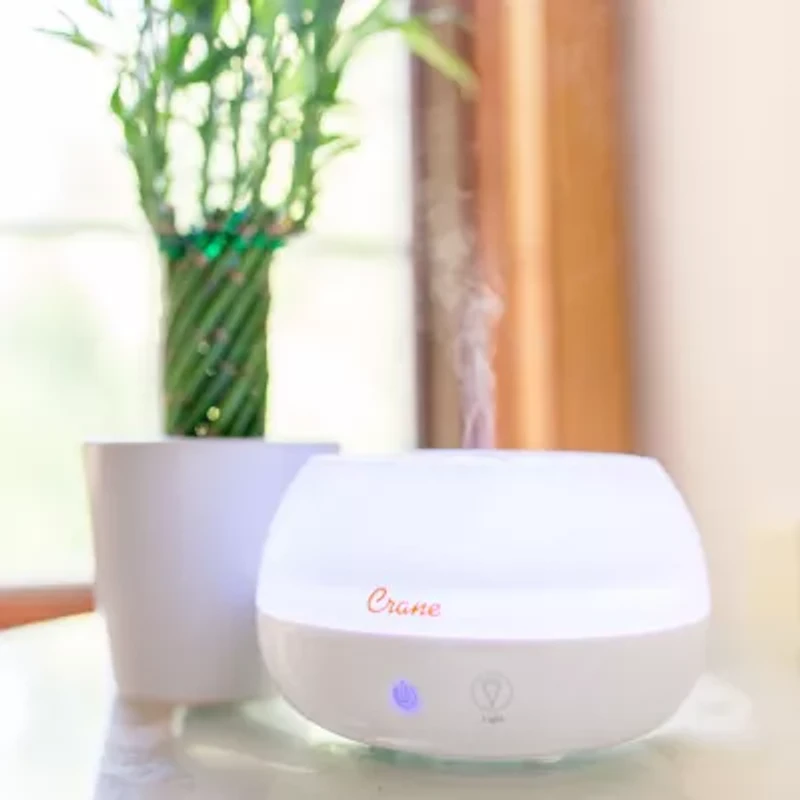 Crane 2-In-1 Personal 0.2 Gallon Ultrasonic Cool Mist Humidifier & Aroma Diffuser