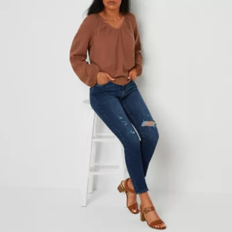 a.n.a Ankle Womens Skinny Fit Jean