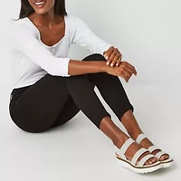 a.n.a. Womens High Rise Skinny Ankle Jean