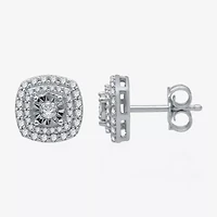 (H-I / I1) Womens 1 CT. T.W. Lab Grown White Diamond 10K White Gold 2-pc. Jewelry Set