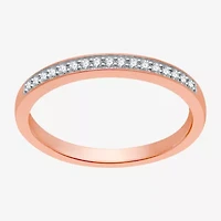 I Said Yes (H-I / I1) Womens / CT. T.W. Lab Grown White Diamond Sterling Silver Wedding Band