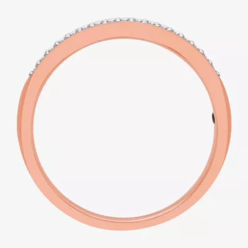 I Said Yes (H-I / I1) Womens / CT. T.W. Lab Grown White Diamond Sterling Silver Wedding Band