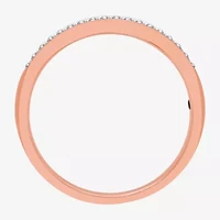 I Said Yes (H-I / I1) Womens / CT. T.W. Lab Grown White Diamond Sterling Silver Wedding Band