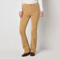 a.n.a Womens High Rise Flare Corduroy Pant Tall