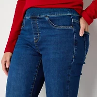 St. John's Bay Womens Tall Mid Rise Jegging Jean