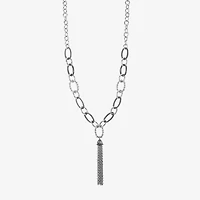 Liz Claiborne Tassel Womens 20 Inch Y Necklace