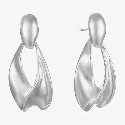 Liz Claiborne Womens Hypoallergenic Drop Earrings