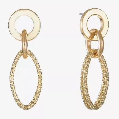 Liz Claiborne Womens Hypoallergenic Drop Earrings
