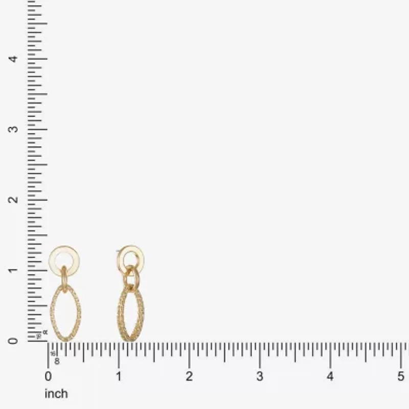 Liz Claiborne Womens Hypoallergenic Drop Earrings