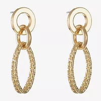 Liz Claiborne Womens Hypoallergenic Drop Earrings