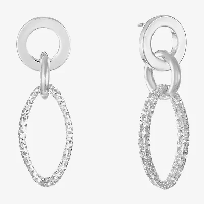 Liz Claiborne Womens Hypoallergenic Drop Earrings