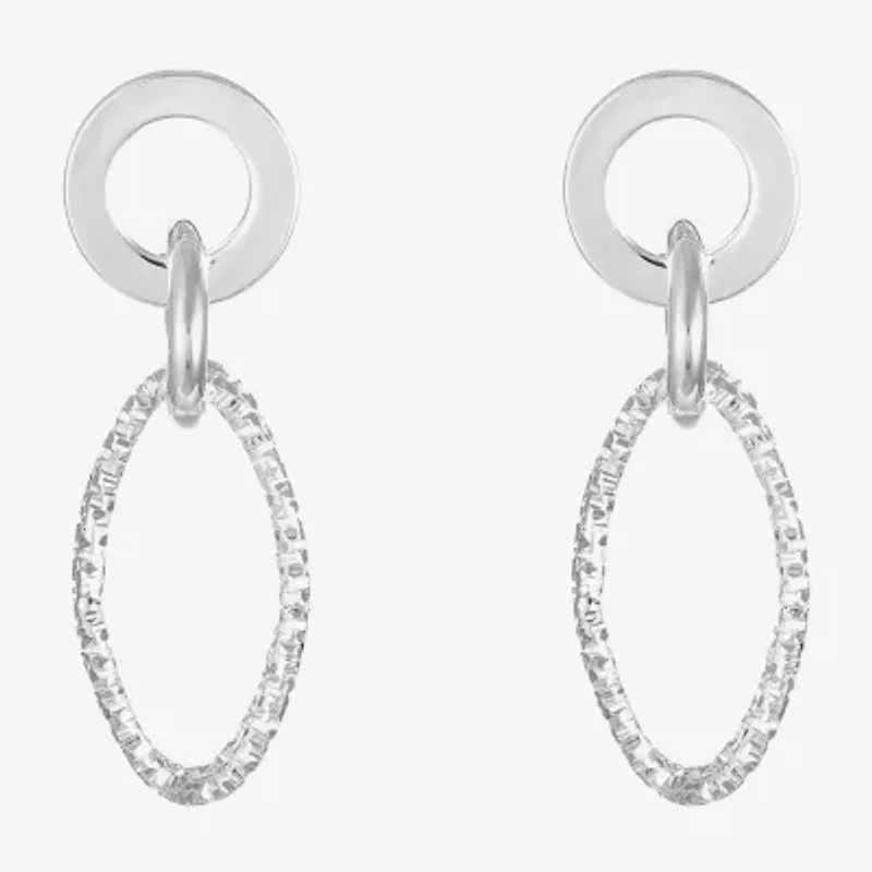 Liz Claiborne Womens Hypoallergenic Drop Earrings