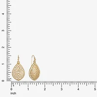 Liz Claiborne Filigree Womens Drop Earrings