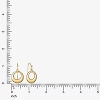Liz Claiborne Womens Round Drop Earrings