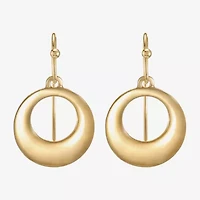 Liz Claiborne Womens Round Drop Earrings
