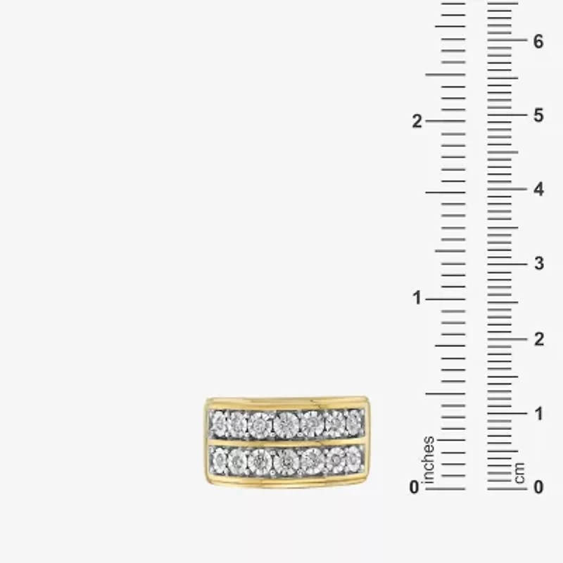 Mens CT. T.W. Natural Diamond 10K Gold Fashion Ring