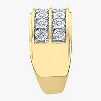 Mens CT. T.W. Natural Diamond 10K Gold Fashion Ring