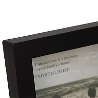 Northlight 8" X 10" Black With Easel Back Tabletop Frame