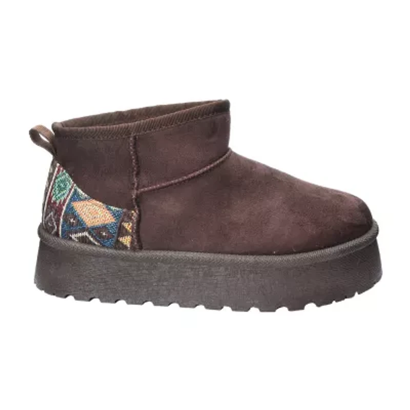 Dirty Laundry Womens Yuma Flat Heel Booties