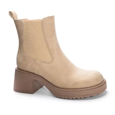 Dirty Laundry Womens Tune Block Heel Booties