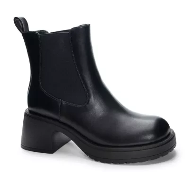 Vie Oli Womens Tune Flat Heel Booties