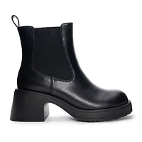Vie Oli Womens Tune Flat Heel Booties