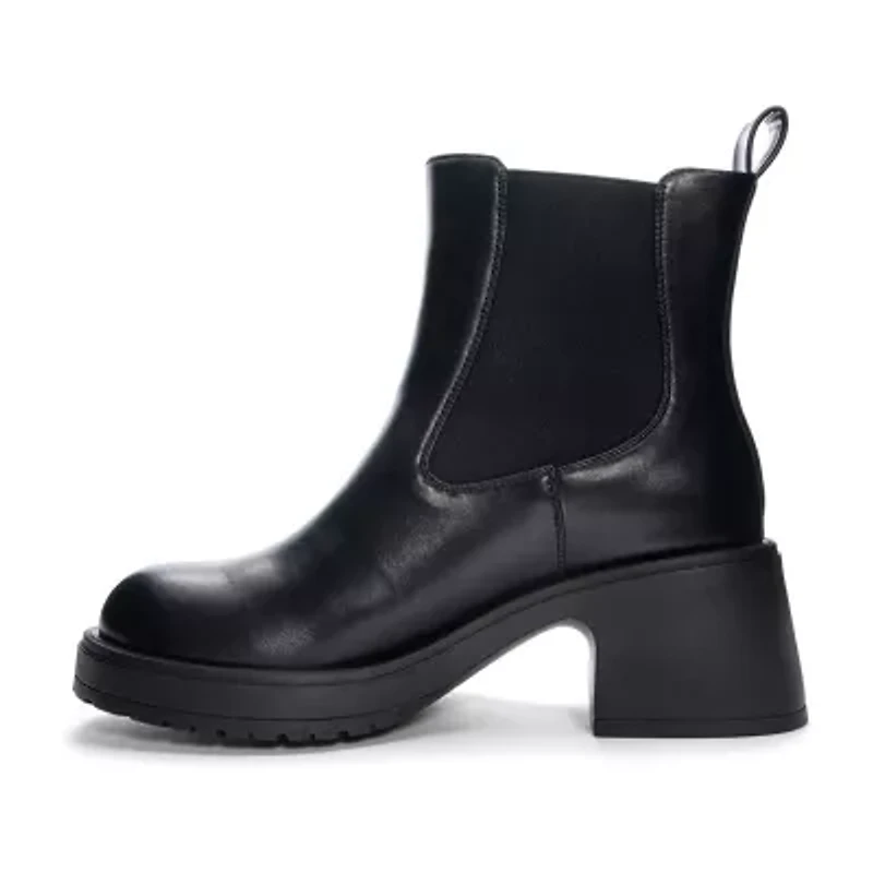 Vie Oli Womens Tune Flat Heel Booties