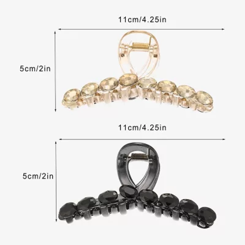 Bijoux Bar 2-pc. Hair Clip