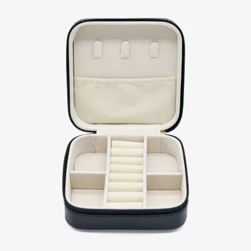 Mixit Jewelry Faux Leather Travel Case