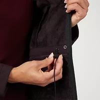 Free Country Womens Hooded Water Resistant Easy-on + Easy-off Lightweight Softshell Jacket