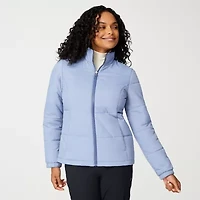 Free Country Womens Hooded Water Resistant Wind Heavyweight System Jacket