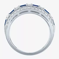 (G-H/Si2-I1) Womens 3.5MM 1/2 CT. T.W. Lab Grown 10K Gold Wedding Band