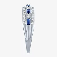 (G-H/Si2-I1) Womens 3.5MM 1/2 CT. T.W. Lab Grown 10K Gold Wedding Band