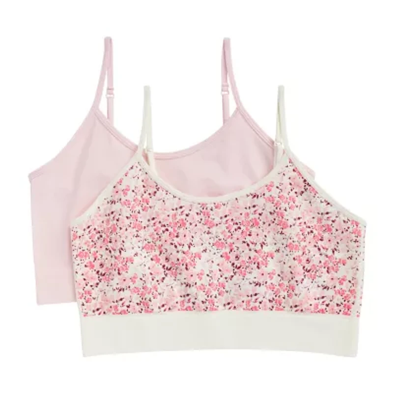 Maidenform Little & Big Kid Girls Seamless Light Support 2-pc. Bralette Rj2307s-A14
