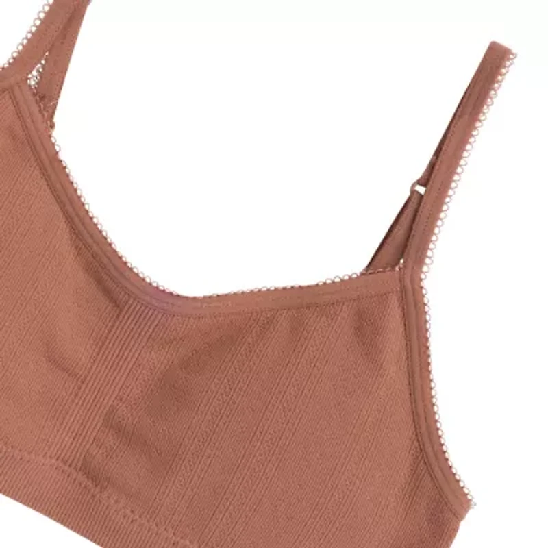 Maidenform Little & Big Kid Girls Seamless Light Support Bralette Rj25131-Br1