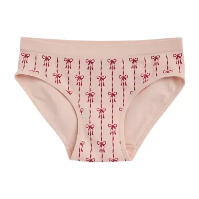 Maidenform Little & Big Kid Girls Seamless Hipster Panty Rj4101