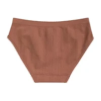Maidenform Little & Big Kid Girls Seamless Hipster Panty Rj25150-Br1