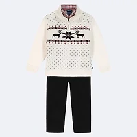 IZOD Toddler Boys 3-pc. Sweater Set